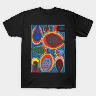 Happy Saints Hanging Out Together T-Shirt